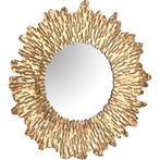 Spiegel - Trion Tuna 2 - Decoratieve Spiegel - Rond - 80cm -, Huis en Inrichting, Woonaccessoires | Spiegels, Ophalen of Verzenden