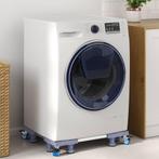 vidaXL Wasmachinebasis Grijs 66 x 66 x 12 cm Roestvrij staal, Verzenden, Nieuw