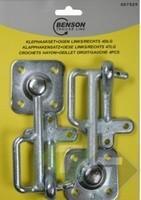 Klepsluiting Haken Set, 4 Delig, Makkelijk Te Monteren, Incl, Ophalen of Verzenden, Nieuw