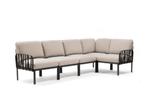 Nardi Komodo Loungeset Glasvezel/Stof - Tech Panama, Ophalen of Verzenden, Nieuw