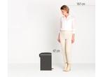 Brabantia NewIcon Prullenbak - 20 liter - White, Verzenden, Zo goed als nieuw