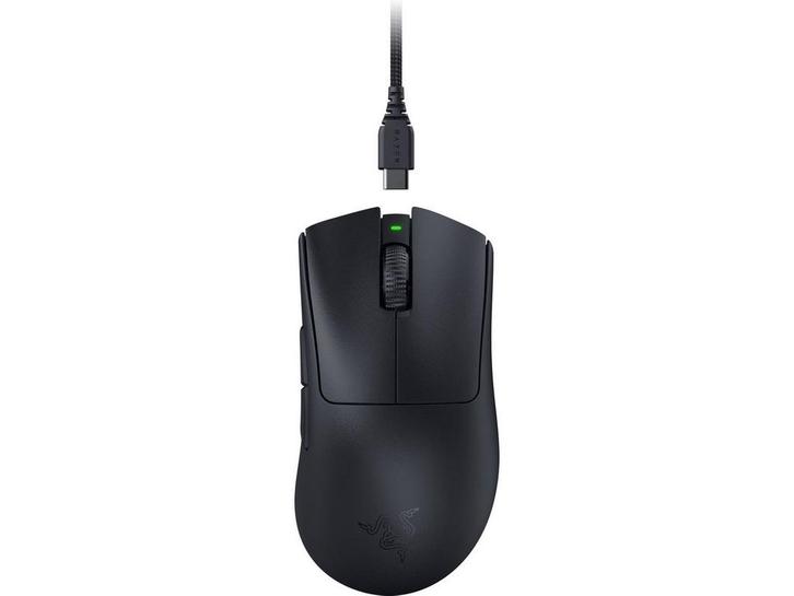 Razer DeathAdder V3 Pro - Draadloze Gaming Muis - 30.000 DPI, Computers en Software, Muizen, Zo goed als nieuw, Verzenden