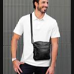 THL Design Leren Schoudertas Heren  Dames Kleine tas, Sieraden, Tassen en Uiterlijk, Tassen | Schoudertassen, Overige merken, Verzenden