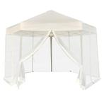 vidaXL Partytent pop-up zeshoekig met 6 zijwanden 3,6x3,1 m, Verzenden, Nieuw, Partytent