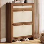 Schoenenkast met 2 Klapladen – Smal Schoenenrek voor Hal, Huis en Inrichting, Kasten | Schoenenkasten, Verzenden, Nieuw