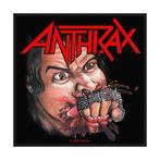 Anthrax - Fistful of Metal - patch officiële merchandise, Verzamelen, Muziek, Artiesten en Beroemdheden, Ophalen of Verzenden