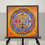 Painting of Tibetan Tradition - Mandala Kalachakra - Journey