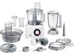 Bosch MultiTalent 8 MC812W872 - Foodprocessor - Wit, Verzenden, Zo goed als nieuw