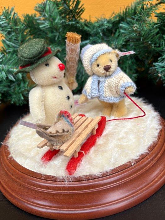 Steiff: Winter Diorama, 2006, - Teddybeer - 2000-2010 -, Antiek en Kunst, Antiek | Speelgoed