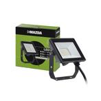 Mazda | LED Bouwlamp | 10W | Black Wit Transparant/helder, Ophalen of Verzenden, Nieuw, 50 tot 200 watt, Armatuur