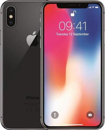 Apple iPhone X 256GB Zwart met GARANTIE & verzending