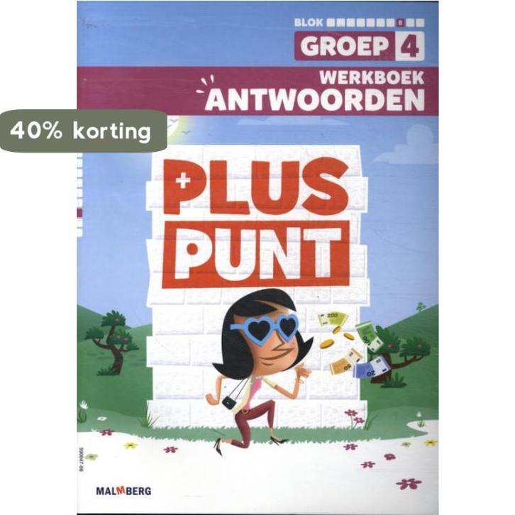 groep 4 blok 8 / Pluspunt / Antwoordenboek 9789402042344, Boeken, Schoolboeken, Zo goed als nieuw, Verzenden