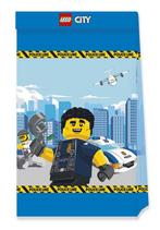 Lego City Uitdeelzakjes Papier 4st, Hobby en Vrije tijd, Feestartikelen, Verzenden, Nieuw