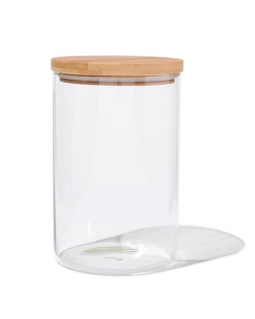 HEMA Voorraadpot glas 1.7L uni, Huis en Inrichting, Keuken | Potten en Pannen, Nieuw, Verzenden