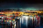 Prettau - Stars over industrial pier (H)