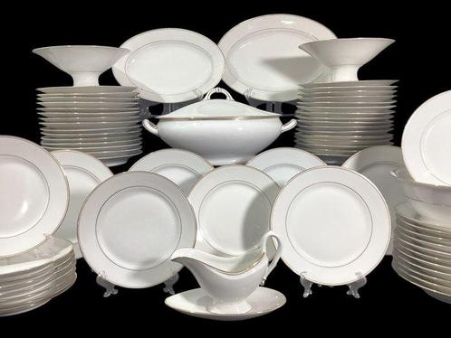 Richard Ginori - Tafelservies (64) - Goud, Porselein, Antiek en Kunst, Antiek | Meubels | Tafels