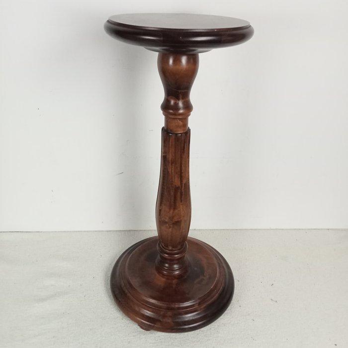 Plantentafel - subtiel, als een Griekse zuil - Hout -, Antiek en Kunst, Curiosa en Brocante