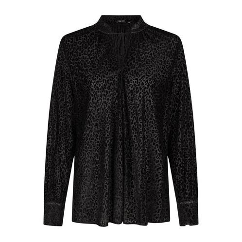 Marc Aurel • fluwelen zwarte tuniek • 36, Kleding | Dames, Tops, Zwart, Nieuw, Maat 36 (S), Verzenden
