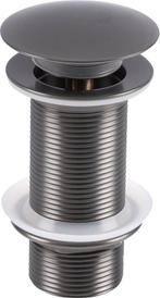 Differnz Design Afvoerplug Gun Metal – Pop–up – Ø 63mm – Mix, Doe-het-zelf en Verbouw, Sanitair, Verzenden, Nieuw