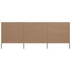 Windscherm 400cm Taupe | OP=OP! Nu -59%! Budgetvriendelijk!, Ophalen of Verzenden, Nieuw