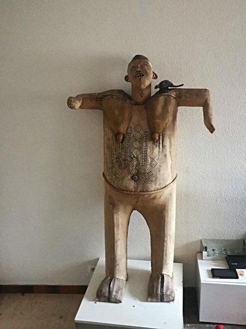 Bwende-reliekschrijn - NIOMBO - Bwende - DR Congo, Antiek en Kunst, Kunst | Niet-Westerse kunst