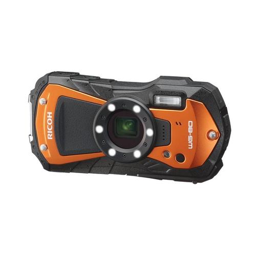 Ricoh WG-80 Orange, Audio, Tv en Foto, Fotografie | Onderwatercamera's, Nieuw, Ophalen of Verzenden