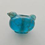 Dong Son Oudwetse Glas Zeldzame vogelkralen talisman - 41 mm