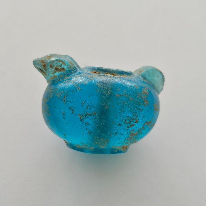 Dong Son Oudwetse Glas Zeldzame vogelkralen talisman - 41 mm, Antiek en Kunst, Antiek | Overige Antiek