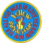 The Beatles - Yellow Submarine Aynil Circle patch off. merch, Verzamelen, Ophalen of Verzenden, Nieuw, Kleding