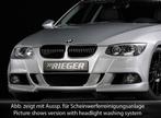 Rieger voorbumper | 3-Serie E92: 03.10- (vanaf Facelift) LCI, Nieuw, Ophalen of Verzenden, BMW