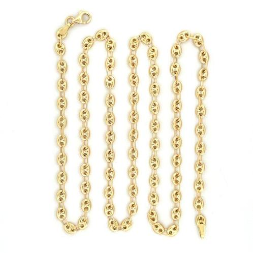 Handmade - Halsketting - 10.9 g - 18 karaat Geel goud, Sieraden, Tassen en Uiterlijk, Kettingen