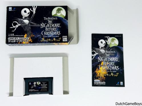 Gameboy Advance / GBA - The Nightmare Before Christmas - Jap, Spelcomputers en Games, Games | Nintendo Game Boy, Gebruikt, Verzenden