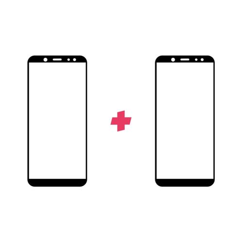 Screenprotector voor Samsung Galaxy A6 2018 Edge to Edge, Telecommunicatie, Mobiele telefoons | Toebehoren en Onderdelen, Bescherming
