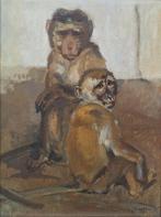 Cornelis Jan Mension (1882-1950) - Aapjes, Antiek en Kunst