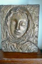 Michael Kokkinos (1900-1990) - Plaque - Madonna - 24 x 36 cm