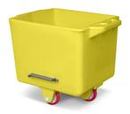 Geïsoleerde vleeskar LDPE, 200 liter, 4 rubberen wielen,, Ophalen of Verzenden