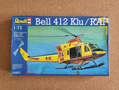 Revell 04461 Bell 412 KLu/RAF 1:72 NL DECALS, Hobby en Vrije tijd, Modelbouw | Vliegtuigen en Helikopters, Revell, Verzenden