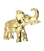 Gouden Olifant kettinghanger, Verzenden, Nieuw