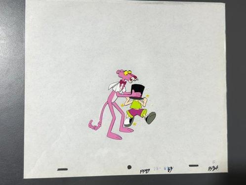 The Pink Panther Show (1970) - 1 Originele animatiecel en, Cd's en Dvd's, Dvd's | Tekenfilms en Animatie