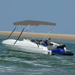 vidaXL Biminitop 4 bogen 243x244x137 cm grijs, Watersport en Boten, Verzenden, Nieuw