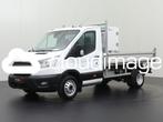 Ford Transit Kipper L5 H1 2021 Diesel Handgeschakeld, Auto's, Ford, Zwart, Wit, Nieuw, Dealer onderhouden