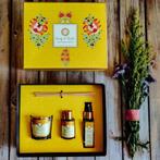 Song of India - Ayurveda Gift Box met geurstokjes, geurkaars, Huis en Inrichting, Ophalen of Verzenden, Nieuw