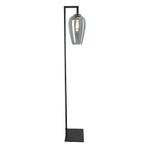 Design vloerlamp grijs, Andy, met schakelaar, Huis en Inrichting, Lampen | Vloerlampen, Design, Nieuw, Ophalen of Verzenden, Glas