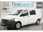 Mercedes-Benz Vito 111 CDI Lang DC Airco Cruise Trekh €205pm, Auto's, Bestelauto's, Wit, Mercedes-Benz, Nieuw, Lease