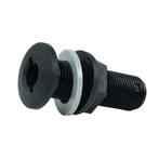 TruDesign Huiddoorvoer Extra Sterk Kunststof Zwart-60 mm (2, Watersport en Boten, Ophalen of Verzenden, Nieuw
