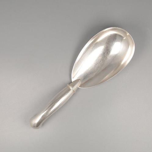 G.L.J. Reeser, s-Gravenhage 1918 - Rijstlepel - .833 zilver, Antiek en Kunst, Antiek | Goud en Zilver