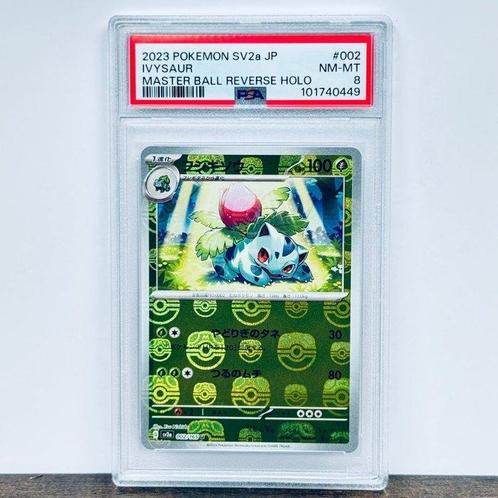 Pokémon Graded card - Ivysaur Master Ball - PSA 8, Hobby en Vrije tijd, Verzamelkaartspellen | Pokémon