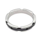 Chanel - Ring - Ultra Ring Small - 18 karaat Witgoud, zwarte, Nieuw