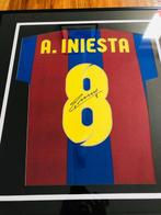 Andres Iniesta - Official Signed FC Barcelona Jersey Framed, Verzamelen, Nieuw