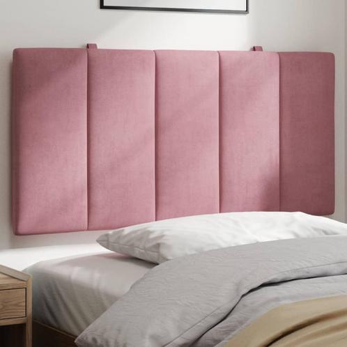 vidaXL Hoofdbordkussen 100 cm fluweel roze, Huis en Inrichting, Slaapkamer | Bedden, Nieuw, Stof, Verzenden